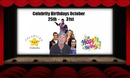 Celebrity Birthdays October 25th – 31st – chad smith – katy perry – henry winkler – julia roberts – Famous Bdays