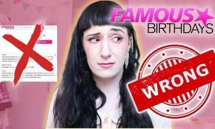 FAMOUS BIRTHDAYS IS WRONG – Famous Bdays
