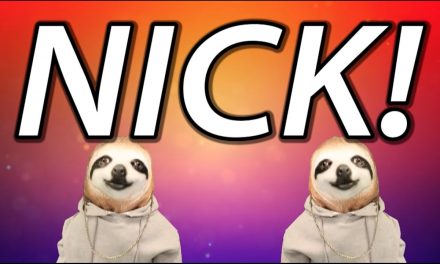 HAPPY BIRTHDAY NICK! – SLOTH HAPPY BIRTHDAY RAP – Birthday Songs