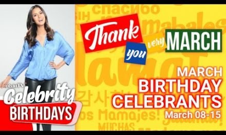 alvinTV CELEBRITY BIRTHDAYS [08-15 March 2022] | alvinTV Philippines – Famous Bdays