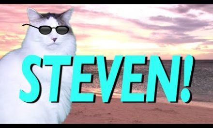 HAPPY BIRTHDAY STEVEN! – EPIC CAT Happy Birthday Song – Birthday Songs