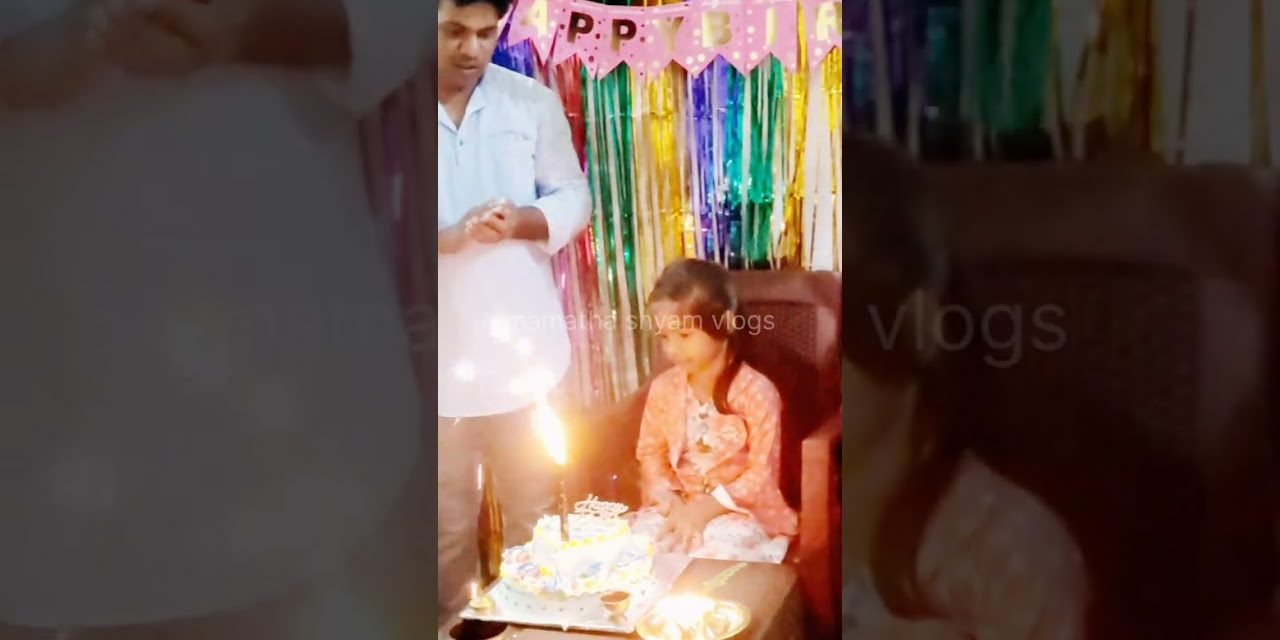 Happy birthday #youtubeshorts || anugna birthday celebration – Famous Bdays