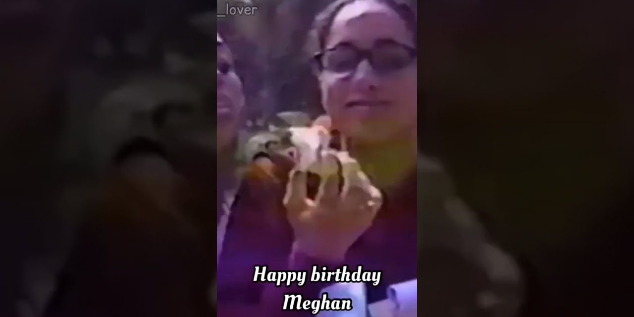 Meghan Markle Enjoying Her Birthday #shorts #meghanmarkle – Famous Bdays