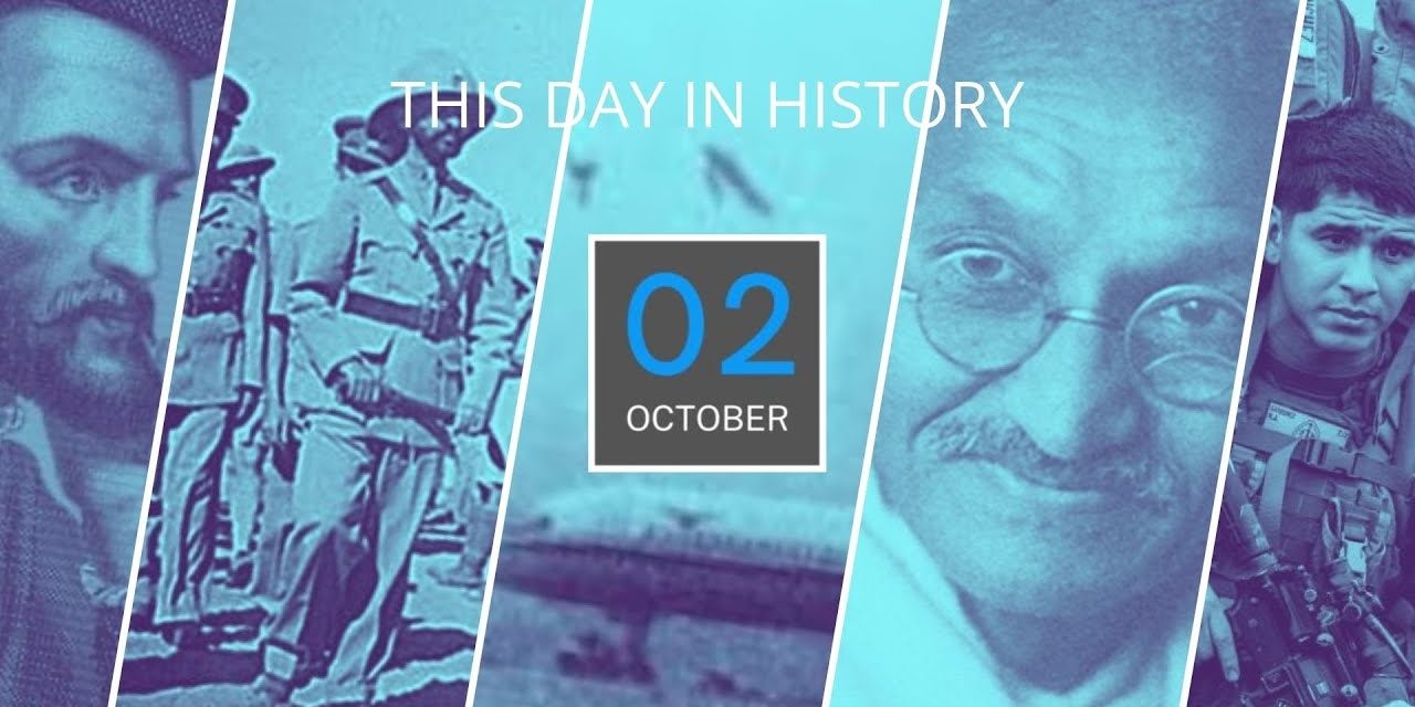 2ND OF OCTOBER | ON THIS DAY | THIS DAY IN HISTORY | 4K – Famous Bdays