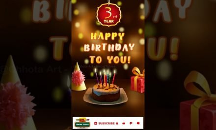 Happy Birthday to you! (3rd year) #Shorts song – Birthday Songs