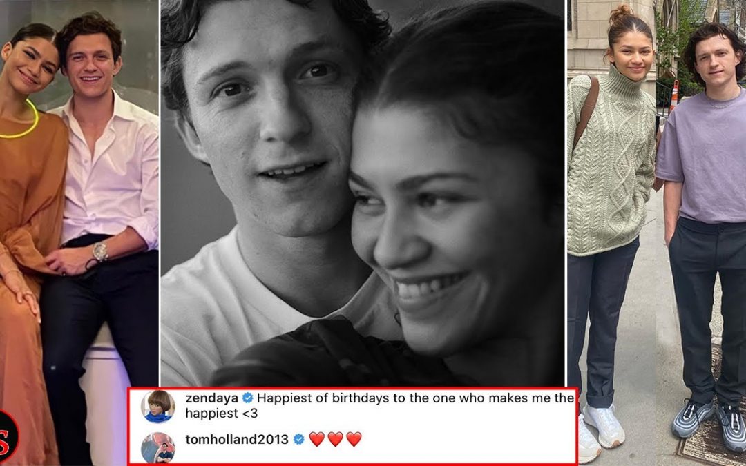 Zendaya Wishes Boyfriend Tom Holland Happy Birthday with Cuddly Photo(00)