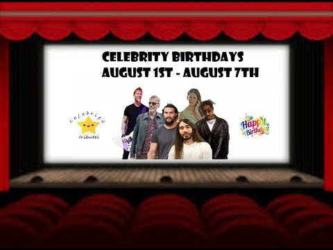 Celebrity Birthdays august 1st – august 7th – jason mamoa – james hetfield – evangeline lilly – Famous Bdays