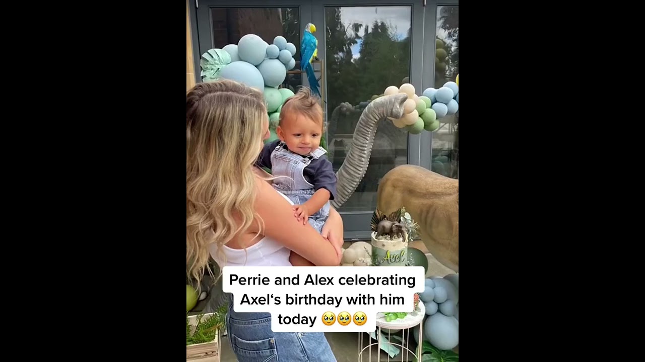 Perrie Edwards and Alex Celebrating their Baby Boy's Birthday tiktok alexperrie_15 – Famous Bdays
