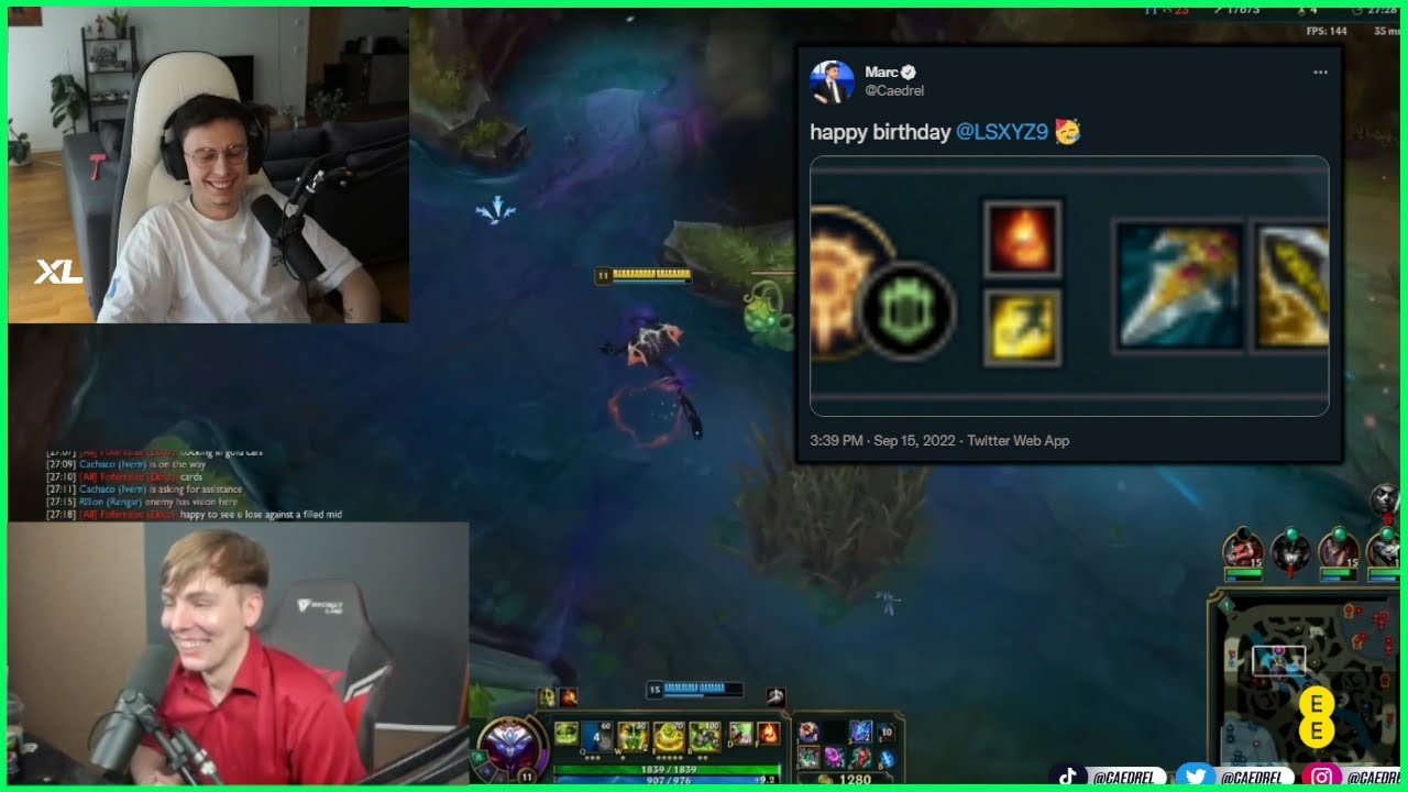 Caedrel Wishes LS A Happy Birthday – Birthday Songs
