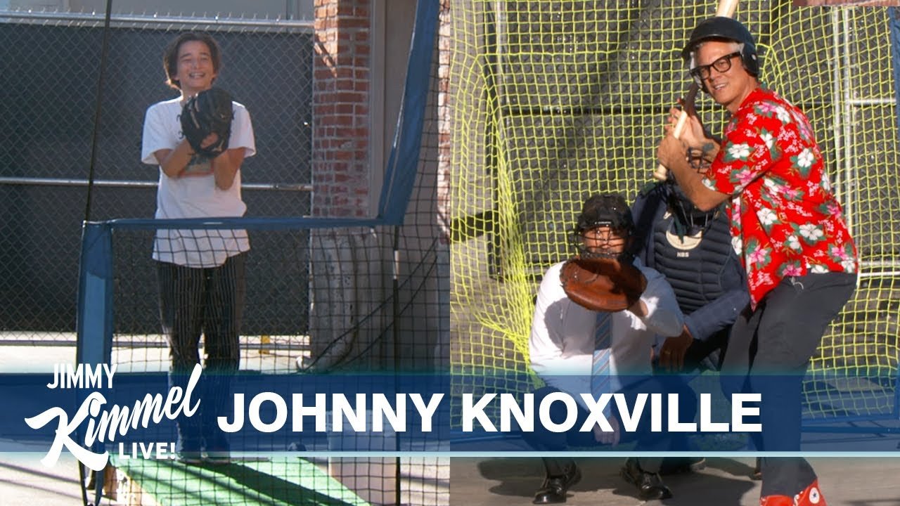 Can Johnny Knoxville’s 12-Year-Old Son Strike Him Out? – Famous Bdays