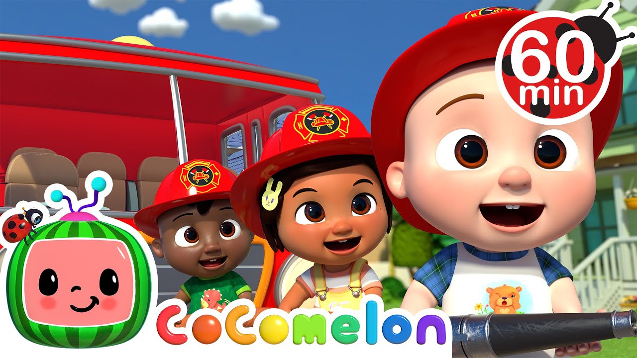 Fire Truck Fun Song + More Nursery Rhymes & Kids Songs – CoComelon – Birthday Songs