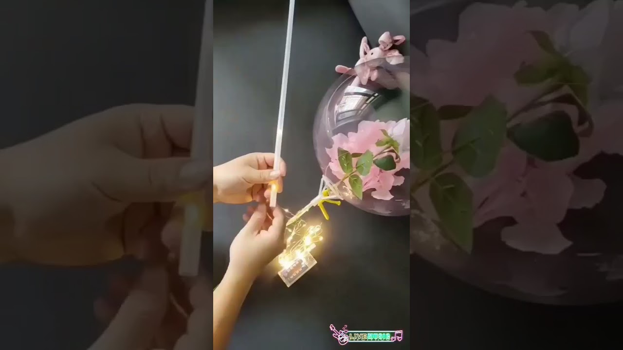how to make love balloon with flowers | balloon | surprise |#shorts #viralshorts #birthday #love – Famous Bdays