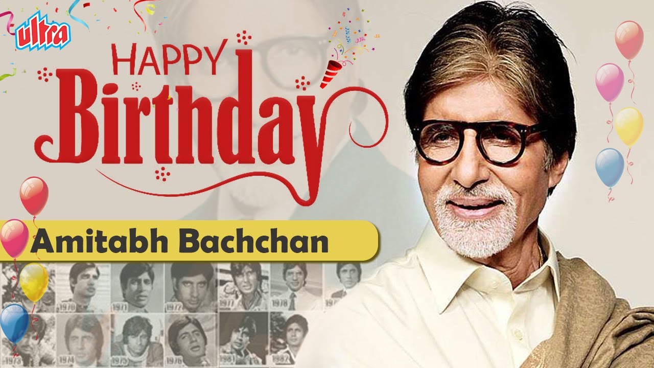 Happy Birthday Big B | Best Hits Of Amitabh Bachchan | Superhit ...