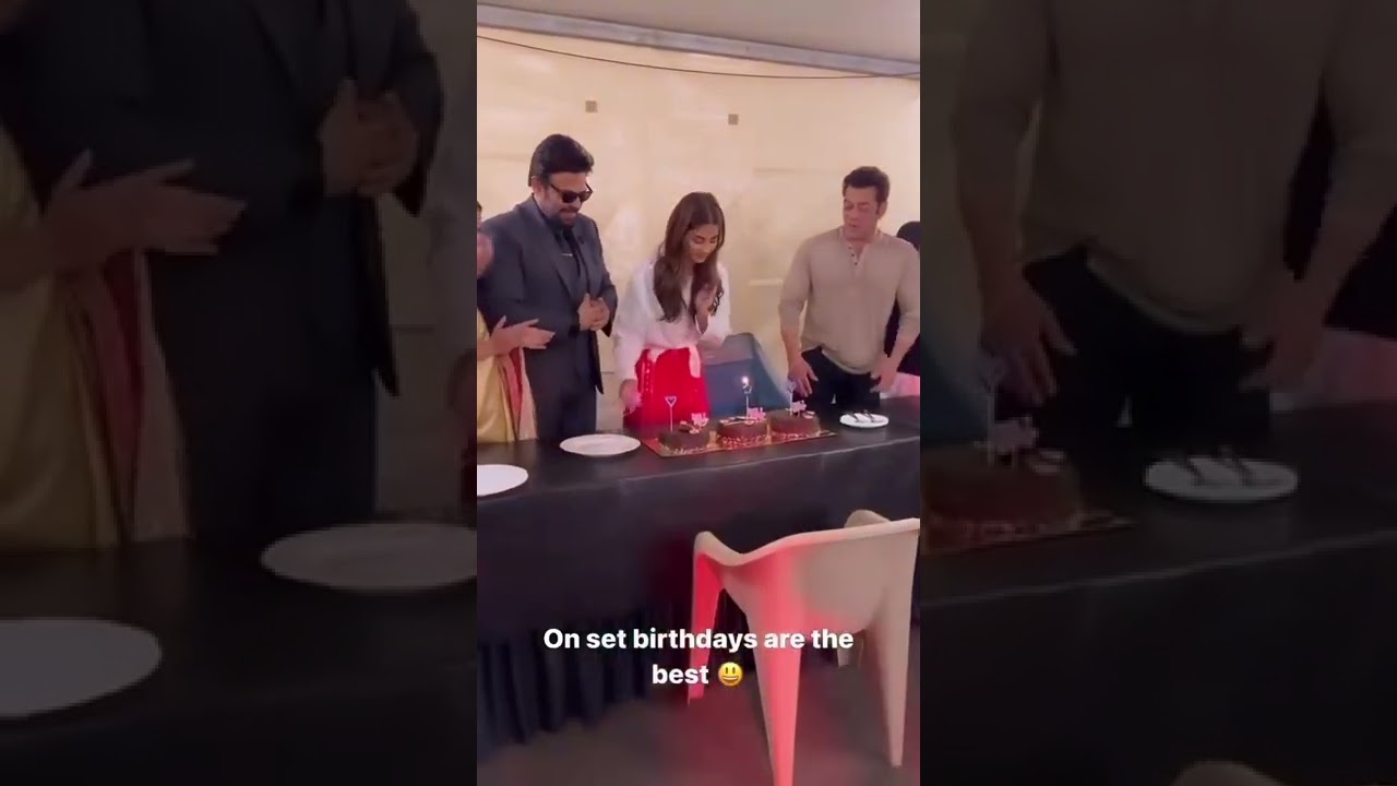 Pooja Hegde Celebrating her Birthday with Super Star Salman Khan | Star Celebrity – Famous Bdays